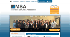 Desktop Screenshot of msainsuranceagency.com